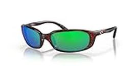 Costa Del Mar Brine Sunglasses, Tortoise, Green Mirror 580P Lens