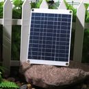 fr 15W Solar Panel System 1000mA Mobile Phone 12V Automobile Car Battery Charger
