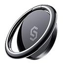 Syncwire Phone Ring Holder - 360 Adjustable Mobile Phone Loop Universal Cell Phone Finger Grip Ring Zinc Alloy Ring Stand for All Smartphones, iPhone, Samsung, HUAWEI, LG, Sony - Black