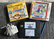 Nintendo 2ds Console- Mario Bundle! 3 Games Charger. Mario Kart, Mario Party Etc