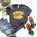 Luke's Diner Shirt Gilmore Girl Star hohl T-Shirt Kaffee Liebhaber T-Shirt TV-Show inspiriert Unisex