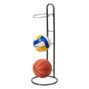 Organizador vertical extraíble para estante de almacenamiento de baloncesto de 3 niveles
