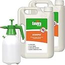 Envira Zecken-Spray - Anti-Zecken-Mittel Mit Langzeitwirkung - Geruchlos & Auf Wasserbasis - 2x 2L + 2L Drucksprüher