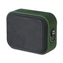 Amazon Basics Bluetooth Speaker, IPX5 Waterproof, TWS Function, 8W, Powerful Bass, BT 5.0, Up to 15hrs Playtime*, microSD Card Slot, AUX Input, USB Support and in-Built Noise Cancelling Mic (Green)
