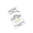 Google Review NFC Card With Custom Design | Along with QR Code