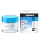 Neutrogena Hydro Boost Crema Gel (50 ml), crema hidratante facial apta para pieles sensibles, crema para el cuidado facial con ácido hialurónico