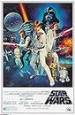 Trends International Star Wars IV One sheet Collector's Edition Wall Poster 24" x 36" for Bedroom