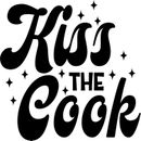 Kiss The Cook Kitchen Home House Vinyl Decal Sticker for Car/Window/Wall