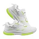Aircum Sports Running Shoes | Casual Shoes | PVC Hiking Shoes | Sneakers for Men's & Boy's - Size-7 White