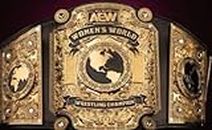 AEW Dual Plate - Cinturón réplica de campeonato de lucha libre para mujer, 2 mm, latón para adultos