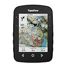 TwoNav Terra, GPS con schermo wide da 3,7 pollici per montagna, escursionismo, MTB, bicicletta con carte incluse. Colore Turchese