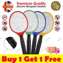 Electric Fly Insect Swatter Swat Bug Mosquito Wasp Zapper Killer Electronic