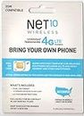 Net 10 Activation kit - for GSM Phones and Smartphones for Unlocked/ATT AT&T