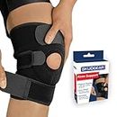 Skudgear Knee Support, Open-Patella Brace for Arthritis, Joint Pain Relief, Injury Recovery with Adjustable Strapping & With Breathable Neoprene Material