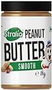 STRALIA Classic Smooth Peanut Butter | Made by the Best Peanut Butter Expert | High Protein 25 g & Energy | Creamy |Zero Trans Fat | Zero Cholesterol | Vitamin B3 | Pet Jar Packing | For All, 500g