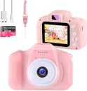 1080P Kids Digital Camera HD Mini Cute Camcorder 32G TF Card Camcorder Video USB