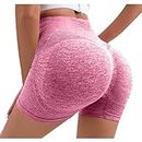 Gym Leggings for Women, Ladies Bottom Lift Peach Butt Sweatpants Workout Sexy Running Tight Elastic Soft Casual Skinny Fitness Basic High Waist Yoga Shorts Pants