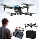 Clearance Deals Mini Drone with Camera 1080P HD FPV - Foldable Best Drone for Kids Adults, Remote Control Quadcopter RC Drone with Carrying Case, One Key Start, Altitude Hold,Headless Mode