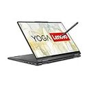 Lenovo Yoga 7i Convertible Laptop | 14" WUXGA OLED Touch Display | Intel Core i7-1360P | 16GB RAM | 1TB SSD | Intel Iris Xe Grafik | Win11 Home | QWERTZ | grau | inkl. Pen | 3 Monate Premium Care