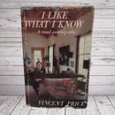 I Like What I Know - Una autobiografía visual, Vincent Price, 1a edición. 1959 