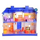 umiya gifts toy sports house my country dollhouse with furniture - 24 pcs-Multi color