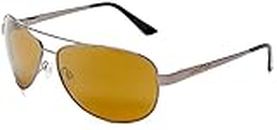 Eagle Eyes Magellan Aviator Sunglasses - Gunmetal Frame Polarized Sunglasses