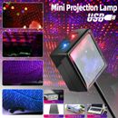 USB Car Interior Roof Atmosphere Star Light Lamp Projector LED Night Light Decor