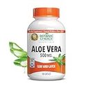 Botanic Choice Premium Natural Aloe Vera Supplement - Digestive Health Support Leaf and Latex Herbal - Gluten Free Non-GMO - 180 Capsules (500 mg each)