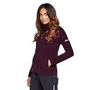 Berghaus Women's Hartsop Polartec® Full-Zip Fleece Jacket, Women's Midlayer, Women's Hiking & Outdoor Recreation Clothing (10, Purple)