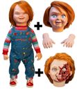 COMPLETE ULTIMATE 1:1 CHUCKY DOLL WITH ACCESSORIES Trick or Treat Studios NEUVE