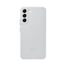 Genuine Samsung Galaxy S22+ Leather Cover - Light Grey