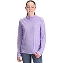 Outdoor Research Women's Echo Hoodie Quick Drying Active Hooded Sweatshirt Lavender, Lavender, Medium