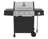 Expert Grill 4 Burner Propane Gas Grill with Side Burner and Stainless Steel Lid