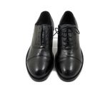 Zapatos Casual de Hombre 45 Con Y sin Cordones Cuero Negro Oxford Made IN Italy