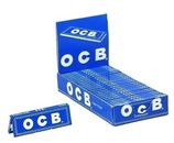 OCB Rolling Papers Single Wide Blue Packs *DISCOUNTS!* FREE USA Shipping*!