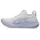 ASICS Women's Gel-Nimbus 26 Running Shoe, White/Fresh Air, 9 US