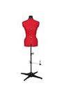 Adjustoform Sew Simple 8 Part Small Poppy Red Adjustable Dress Form (UK Dress Size 8-16)