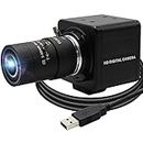 Svpro Webcam 4K 30fps con obiettivo 5-50mmzoom, videocamera USB con zoom 10X, videocamera Ultra HD con sensore CMOS per computer, laptop, videocamera UVC per Windows, Linux, Android, MacOS