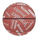 Basket-ball personnalisé avec nom, tous les noms imprimés, cadeau de sport personnalisé taille 7 (29,5")/taille 5 (27,5"), cadeau de basket-ball personnalisé, cadeau d'anniversaire, cadeaux d'équipe