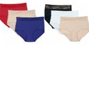 NWT Breezies Womens Plus Lace Essentials Set Of 3 Full Brief Panties. A367383 2X