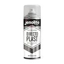 JENOLITE Directoplast Vernice lucida | BIANCO | Vernice spray multisuperficie | Per tutti i tipi di plastica | Nessun primer richiesto | 400ml | RAL9016