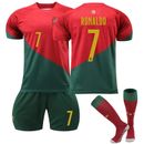 Equipacion camiseta para niño de Ronaldo de Portugal.Talla 22,28.