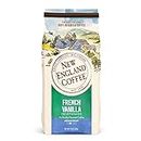 New England Coffee French Vanilla Decaffeinated Medium Roast Ground Coffee, 10oz Bag (Pack of 1)
