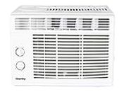 Danby DAC050MB1WDB 5,000 BTU Window Air Conditioner, 2 Cooling and Fan Settings, Easy to Use Mechanical Rotary Controls, Ideal for Rooms Up to 150 Square Feet