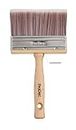 ProDec PBBB001 Block Brush for Rapid Painting with Emulsion,Masonry Paint,Woodstains Timber Treatment,Varnish on Indoor and Outdoor Walls,Ceilings,Sheds, Fences,Ideal for Rough Surfaces,Brown,4" 100mm