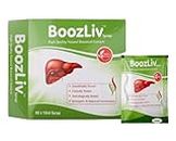 BoozLiv Liver Detox Syrup Supplement for Men and Women | Natural and Healthy Fatty Liver Ayurvedic Medicine | Herbs Extract Alcohol Deaddiction Tonic Packet - (60 X 20ml Syrup)