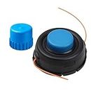 Rinlius T35 Tap Advance Trimmer Head 531300183 with Bump Knob 537185801 for Husqvarna 123L 223L 224L 225L 232L 233L 322L 323L 324Lx 325L 326L 323R Curved and Straight Shafts Trimmer Replaces 537388101