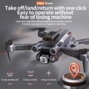 8K GPS Drone with HD Camera Drones WiFi FPV Foldable RC Quadcopter 3Battery