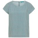 Tranquillo - Women's Lockere EcoVero Bluse - T-Shirt Gr 42 türkis