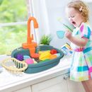Kitchen Sink Toy Sensory Play Running Water Kids Toys Pretend Housework
